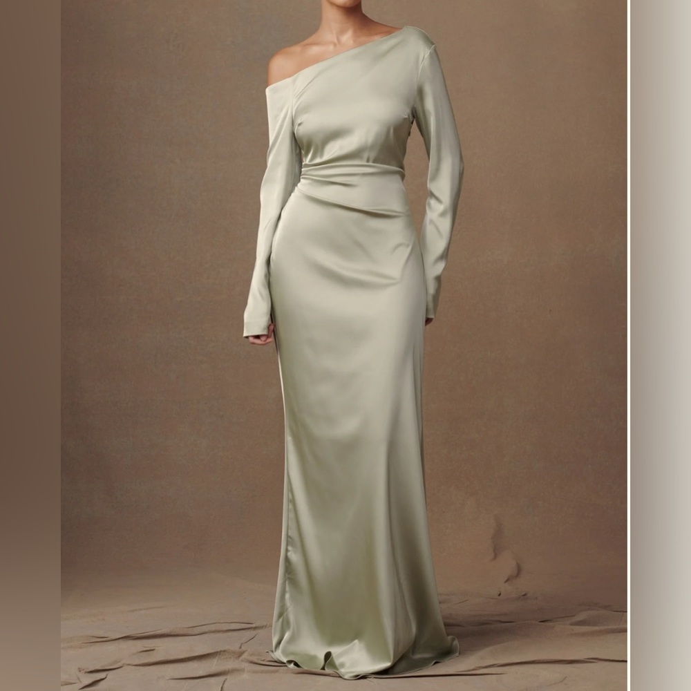 Meshki Avery Long Sleeve Maxi Dress